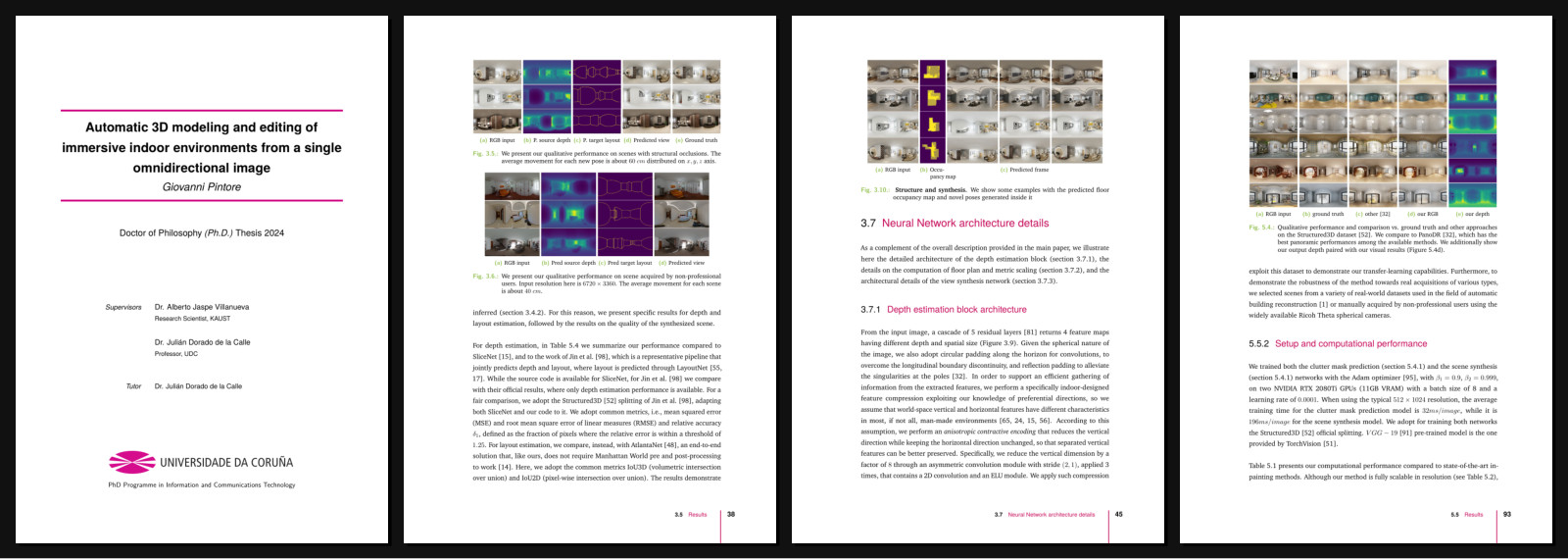 Automatic 3D Modeling and Editing of Immersive Indoor Environments from a Single Omnidirectional Image teaser
